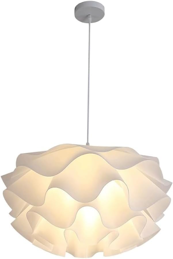 KXEcoLife Suspension Vintage en Forme de Fleur, Lustre en Acrylique, luminaire Original pour Chambre