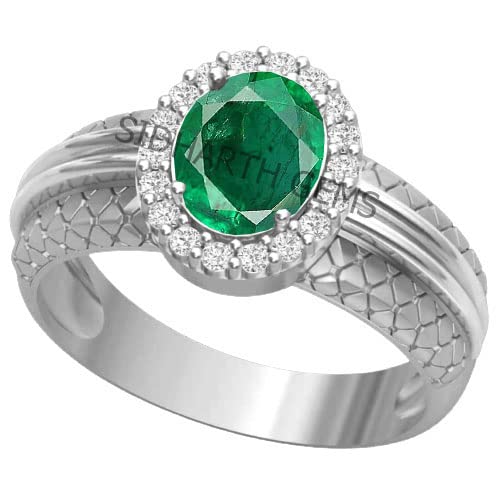 Bague panna astrologique réglable en argent AMZ5329 pour homme et femme