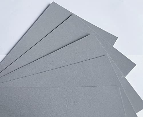 Swr Sanded Pastel Paper ,4K Grey Pastel Paper, Art Supplies ,Craft Paper,Thick &Heavy Sandpaper For Pastels (5 Sheets,Grey,21.49X15.4 In) (Fengglang-001) #TOP7