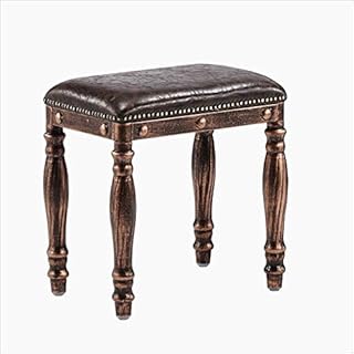 HRFHLHY Hierro Forjado Vintage Piano Taburete Belleza Taburete Masaje Fisioterapia Taburete Taburete de Trabajo Champú Taburete Maquillaje Silla de uñas,A