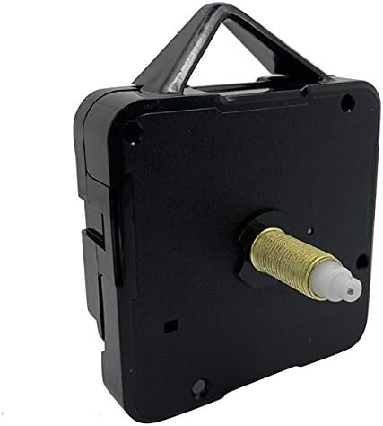 New Replacement Ticking Quartz Clock Movement Mechanism Motor Battery Operated For Repair ROHS (Long - Gold Thread 13mm - Total Spindle 21mm)