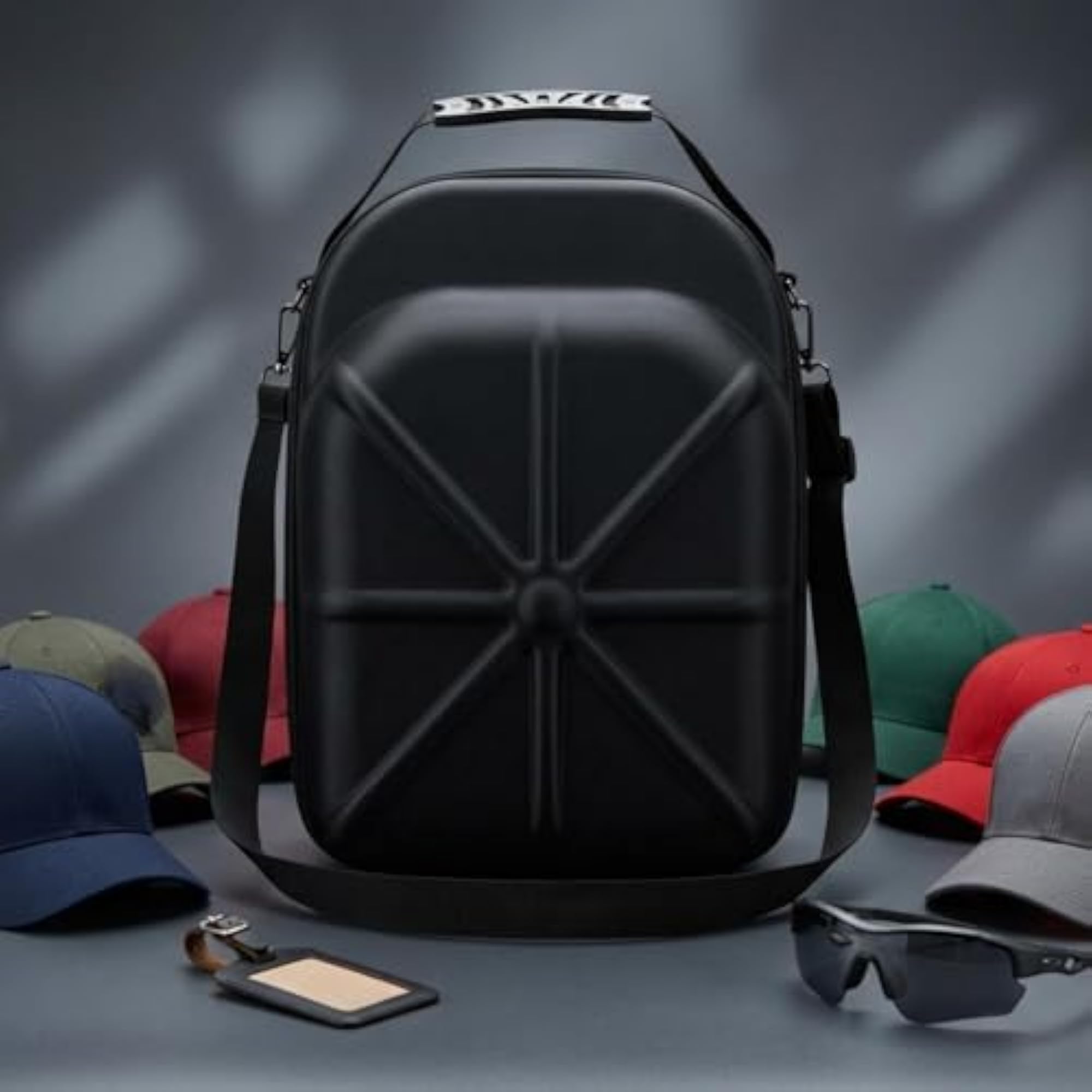 EVA Baseball Cap Case Zip-Around Closure, Union Jack