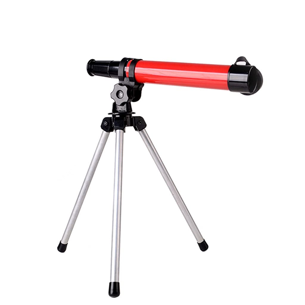 Zewnętrzny monokularowy teleskop astronomiczny z przenośnym statywem i lunetą dla dzieci
