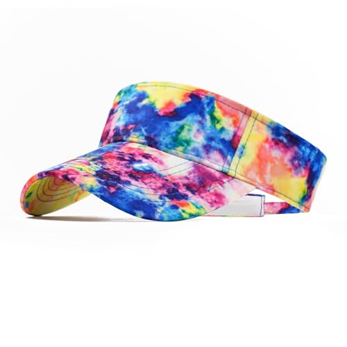 Image of ANDICEQY Sport Sun Visor Hats Adjustable Empty Top Baseball Cap Cotton Ball Caps for Women and Men