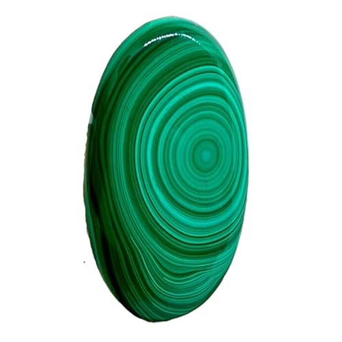 Malachite naturelle ovale 36mm pierre gemme cabochon bague pendentif