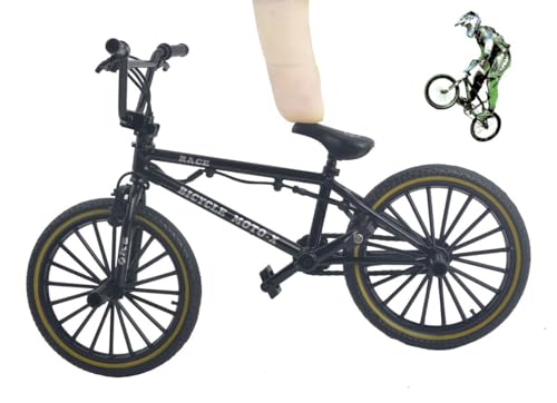 Ailejia Mini Metal Finger Bike Extreme Sports BMX Finger