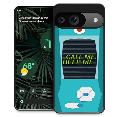 Coque Google Pixel 9 antichoc motif console de jeu bleue pour le quotidien