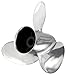 Turning Point 31521920 Express Large Diameter Stainless Steel Propeller with 4-3/4" Gearcase - 3 Blade / 15 x 17 / Left Hand