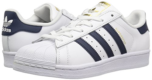 Image of adidas Originals Men's Ac7163: Superstar Fashion White /Navy Sneaker Us