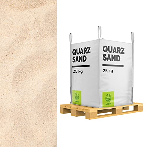 Preisvergleich Produktbild Quarzsand - Fugensand weiß, sehr feine Körnung, bestens geeignet zum Einkehren von Pflasterfugen, hemmend gegen Unkraut, 1 kg - 5000 kg, kostenlose Lieferung (25)