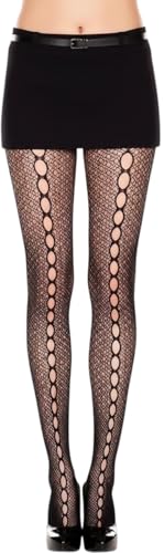 Image of ToBeInStyle Women's Sexy Vibrant Fine Classic Fishnet Full Footed Pantyhose