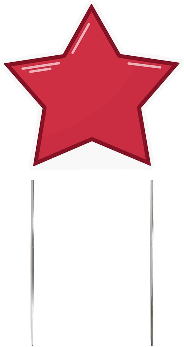 Anderson's Large Balloon Cluster Yard Sign, 30 Inches, Yard Card, Outdoor Décor, Lawn Décor