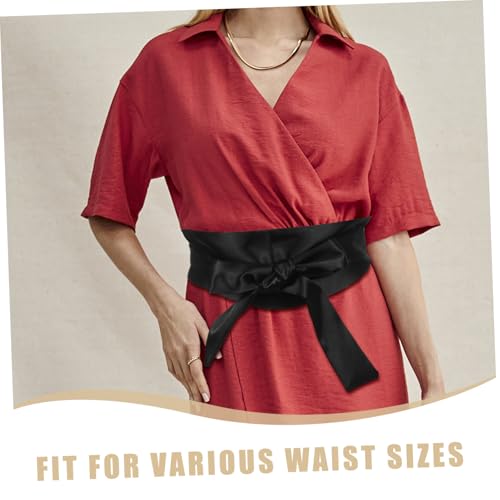Solid Color Dress Sash for Women Elegant Waist Belt for Parties Banquets and Special Occasions Comfortable Tie Belt for Dresses for Mom Wife3