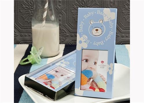 Baby Shower Teddy Bear Picture Frame boy (12 Pieces)