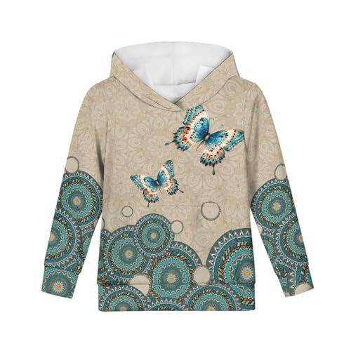 Poceacles Hoodies for Youth Sweatshirt Fashion Pullover Girls Outfit Pullover for Boys School Sweatshirt Age 8-10 Year Kids3