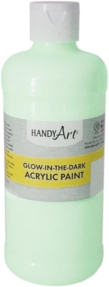 Glow-in-the-Darkish Acrylic Paint 16 oz., Clear Glow