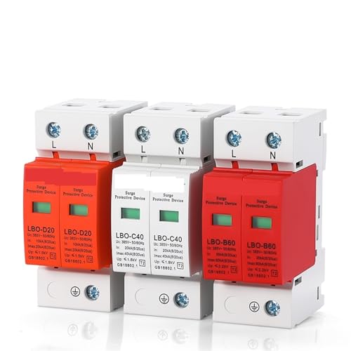 Dispositif de protection foudre domestique et parafoudre basse tension courant alternatif 2P LBO