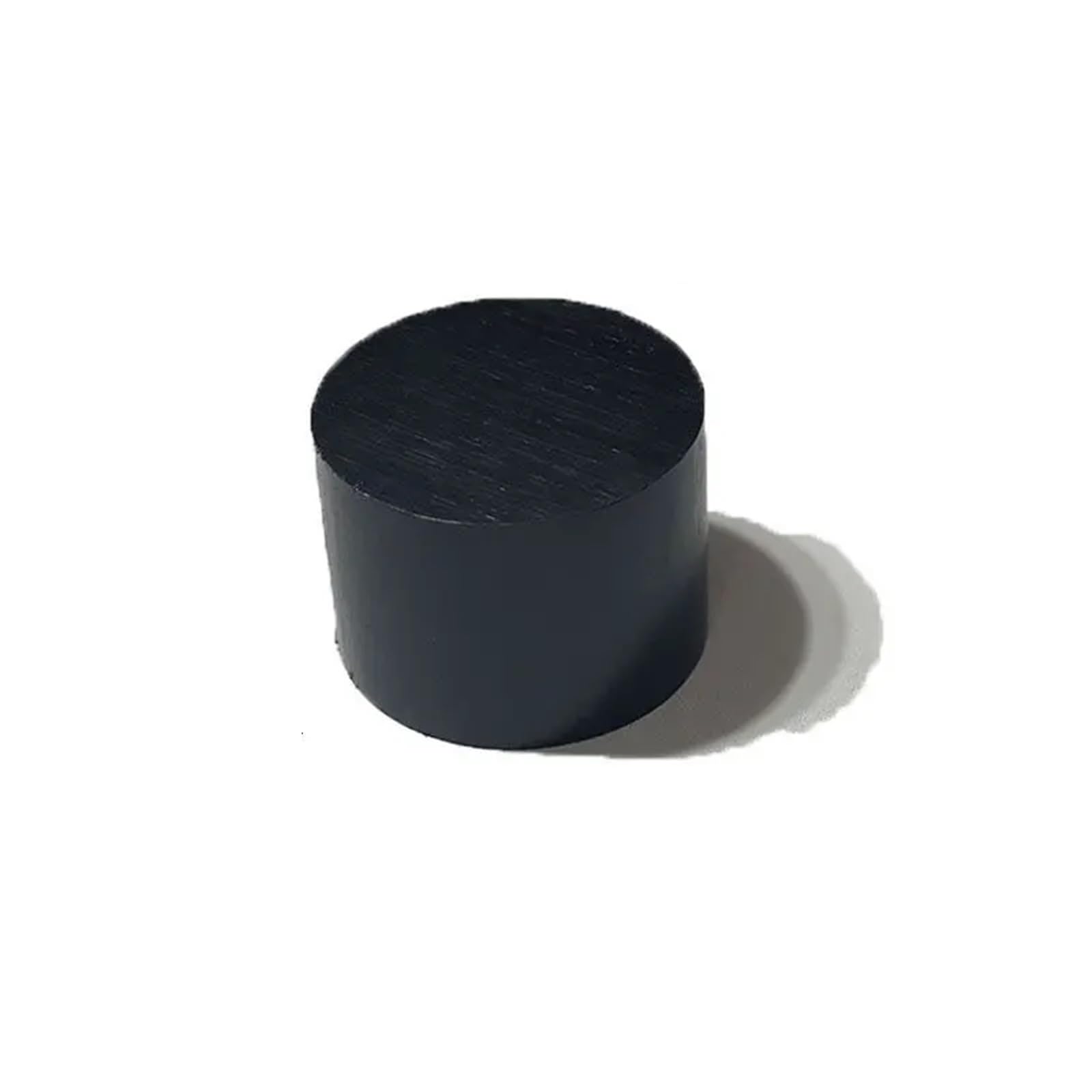 Rundstab aus Hochdichtem PA6-Nylonstab, massiver Kunststoff, verschleißfeste Verarbeitung, Nullschnitt, 100–500 mm, runde Platte(Black,170x50mm)