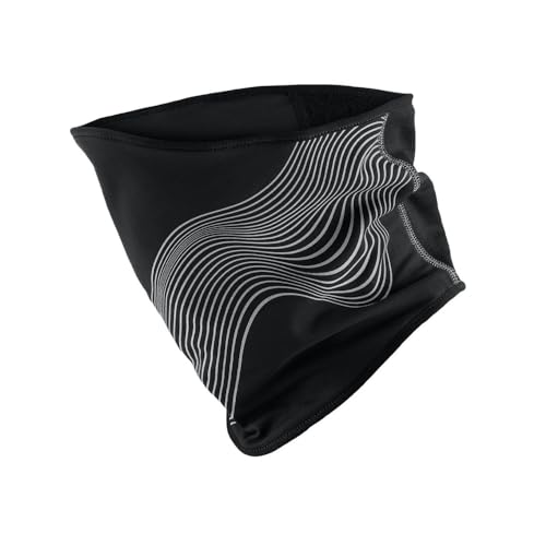 Nike unisex-adult Neck WarmerNIKE 360 THERMA-FIT NECK WARMER BLACK/SILVER - S/M2