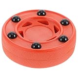 Happyyami Roller Hockey Game Training Composite Inline Street Hockey for Indoor and Outdoor Use for Skill Levels