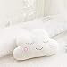 LIGUANGWEN Lune Goutte d'eau en Peluche Coussin Coussin Nuage en Peluche Décoration Chambre (Color : White Cloud)