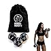 Rubberbanditz Exercise Dice for Workouts - Full Body Fitness & Crossfit Game for Adults and Kids (Set of 3 12-Sided dice)