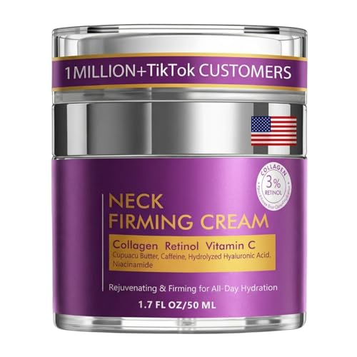 Neck Creams for Tightening and Firming, Wrinkle Cream for Women, ...
