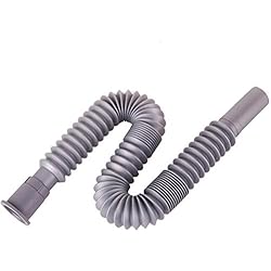 Fregadero Relia Kit de manguera de drenaje extensible, manguera de drenaje, cubierta universal de cocina de 80 cm, colada de agua for fregadero con kit de tubo de canal flexible, drenaje de residuos de fregadero, rel