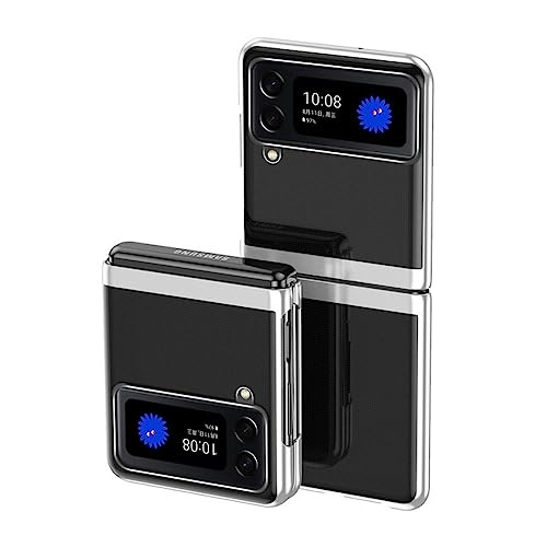 Coque Samsung Galaxy Z Flip 4 ENILSA Protection Anti-Chute Argenté