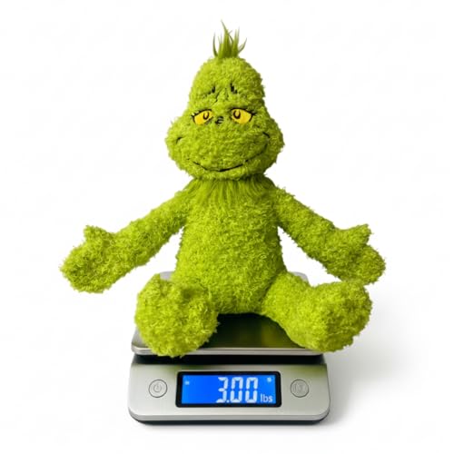 Franco Calm Dr. Seuss Grinch Bedding Super Soft Plush Calming 3Lb Weighted Cuddle Pillow Buddy Comfort Pillow (Officially Licensed Product)