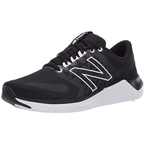 New Balance Women's 715 V4 Cross Trainer, Black/White, 8