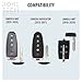 Key Fob Replacement Batteries CR2032 for Lincoln MKX 2011-2015, MKT 2010-2020, Navigator 2013-2017 - 2015 Lincoln MKC - 1-Pack