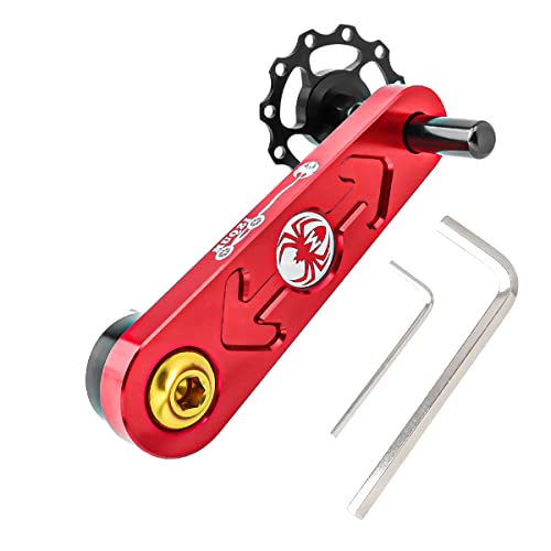 MUQZI Bike Single Speed Chain Tensioner Aluminum Alloy Adjustable Chain