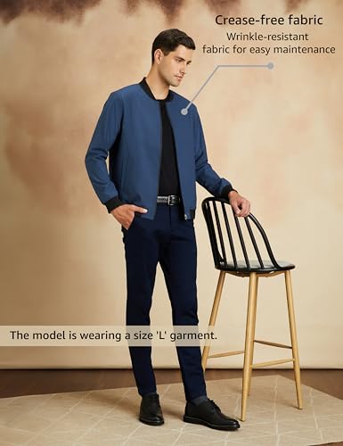 Image of Symbol Premium Mens Smart Casual Fully Lined Mild Winter Jacket (Regular Fit)