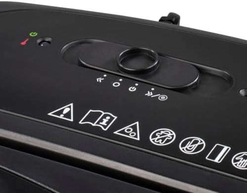 Bild 5 - Hama Aktenvernichter Einzug Aktenvernichter professionell Home Office (Kreuzschnitt, Schredder, elektrisch, 12 Blatt Papier, CDs, Kunststoff Schredder, 21 Liter Papierkorb, Sicherheitsstufe 4 DSGVO)