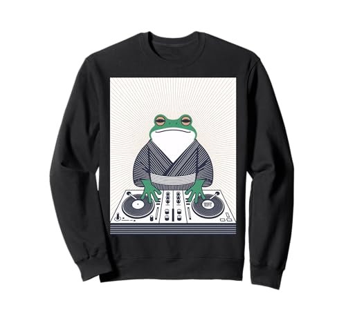 Funny Frog DJ Saying Groove Music Meme ���[���A �~���[�W�V���� �p�[�e�B�[ �g���[�i�[