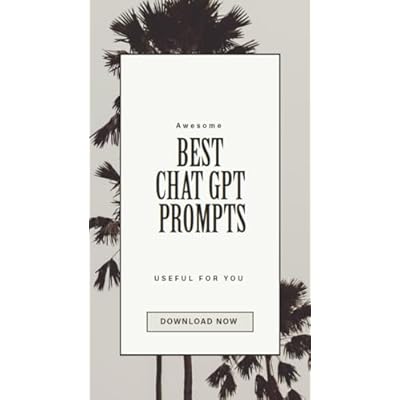 Social Media Marketing BEST Chat GPT PROMPTS