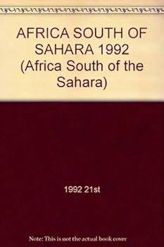 Hardcover AFRICA SOUTH OF SAHARA 1992 Book