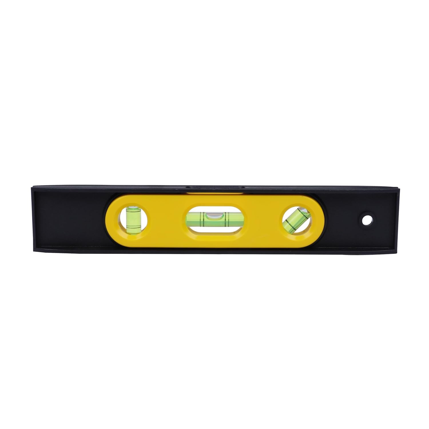 OVERSPREAD INTERIOR HUB Magnetic Torpedo Carpenter's Spirit Level Measurement Tool (9 Inch, 3 Vials/Bubble) 200 mm (Multicolor) 4