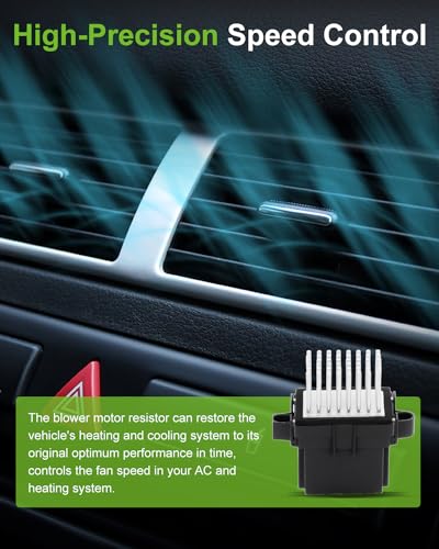 Image of SCITOO Air Conditioning HVAC Blower Motor Resistor for 2007-2011 for Buick Lucerne,for Cadillac CTS,for Chevrolet Silverado,for GMC Yukon XL 1500,for Pontiac Torrent,for Saturn Outlook,for Suzuki XL-7