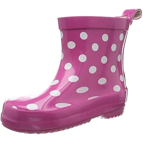 Playshoes Bota de Agua Puntos, Botas de Goma de Caucho Natural Cover