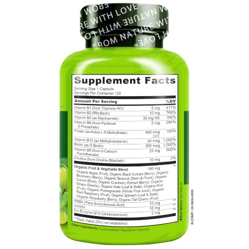 NATURELO Vitamin B Complex Capsules