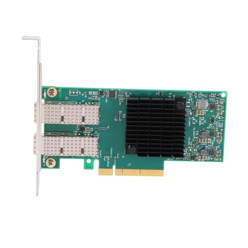 Dual Port Server Network Card, 10Gbps High Speed with RDMA Technology for Data Centers and Virtual Overlay Networks PCIe x8 Adapter miniatura 1