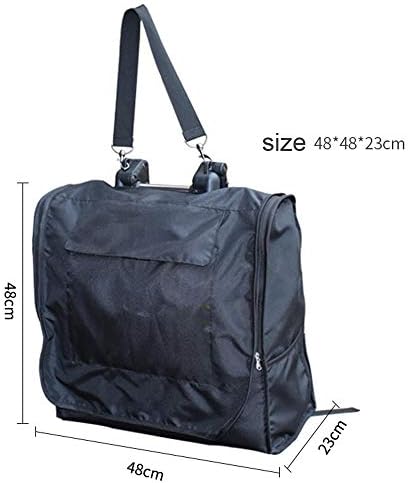 SeedFuture Baby Stroller Accessories for Babyzen Yoyo Travel Bag Knapsack Pram Backpack Yoya Storage Bag (Black)