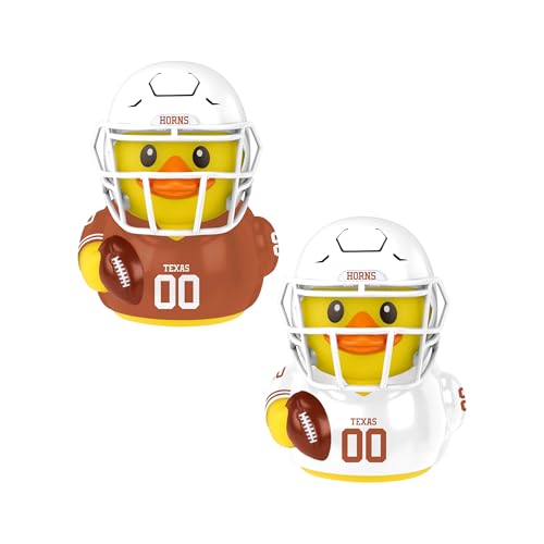 FOCO Texas Longhorns NCAA 2 Pack Vinyl Ducks