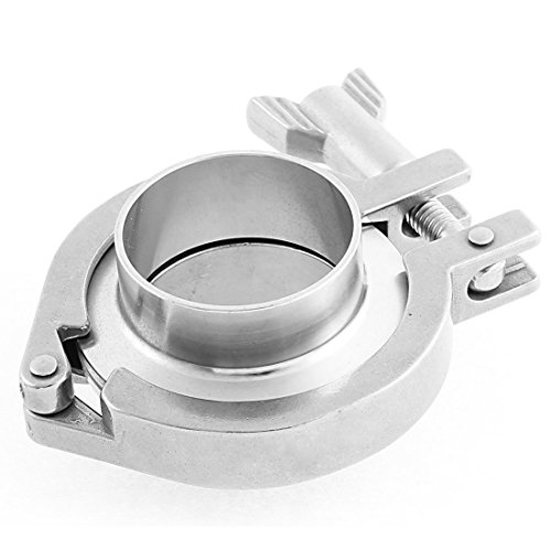 Tri-clamp 45 mm virole à souder tube inox 316 embout collier pour réseau de plomberie