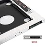 2ème Disque Dur HDD SSD SATA Optique Baie Cadre Caddy pour HP ProBook 655 G1 650 G1 645 G1 640 G1