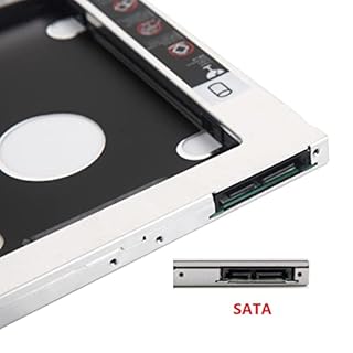 2ème Disque Dur HDD SSD SATA Optique Baie Cadre Caddy pour HP ProBook 655 G1 650 G1 645 G1 640 G1