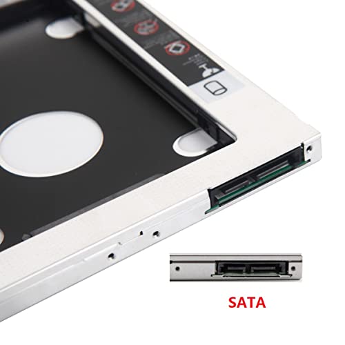 Caddy para Disco Duro 2.5" SATA para Bahía Óptica de Laptop 9mm miniatura 4