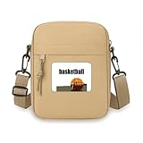 Material: Nylon Ball Sports United States Crossbody-Tasche, Handy-Geldbörse, Handtasche, Schultertasche, Mini-Tasche